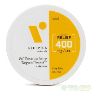 Receptra Serious Relief + Arnica Targeted Topical 0.3% THC