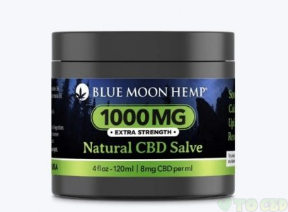 Blue Moon Hemp Natural CBD Salve