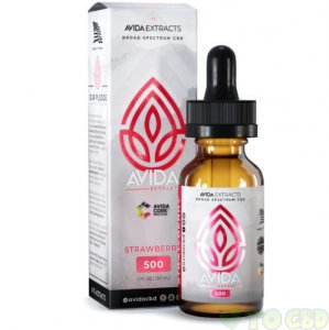 Strawberry – Broad Spectrum CBD Oil 1500mg