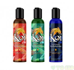 Pink Grapefruit Koi CBD Lotion