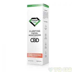Diamond CBD Clarifying Facial Moisturizer - 1000mg