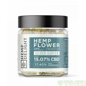 Hemp Delight - Hemp Flower Silver Surfer - 7gm