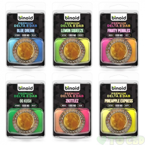 BINOID DELTA 8 THC WAX DABS - BUNDLE