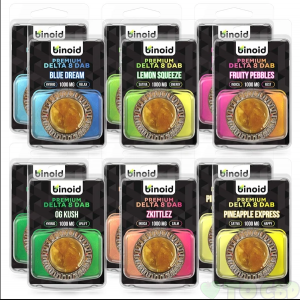 BINOID DELTA 8 THC WAX DABS - BUNDLE