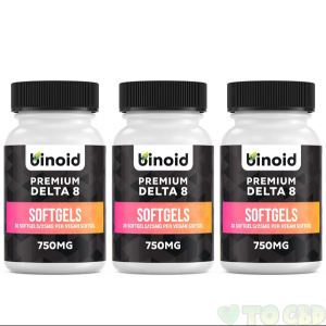 BINOID DELTA 8 THC CAPSULES - BUNDLE