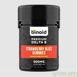 DELTA 8 THC GUMMIES - STRAWBERRY BLISS