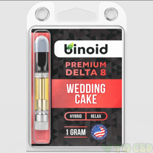 DELTA 8 THC VAPE CARTRIDGE - WEDDING CAKE