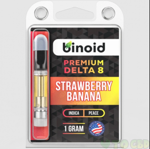 DELTA 8 THC VAPE CARTRIDGE - STRAWBERRY BANANA
