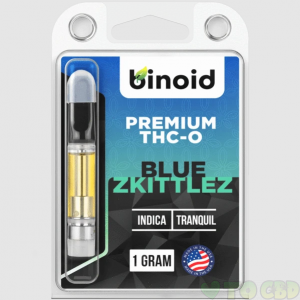 THC-O VAPE CARTRIDGE - BLUE ZKITTLEZ