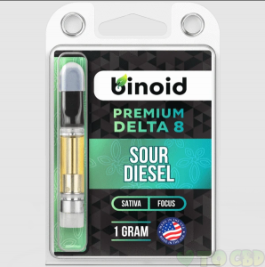 DELTA 8 THC VAPE CARTRIDGE - SOUR DIESEL