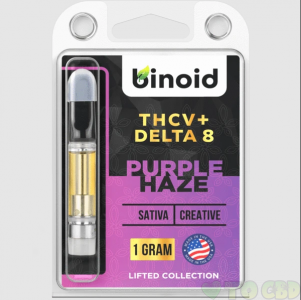 THCV + DELTA 8 THC VAPE CARTRIDGE - PURPLE HAZE