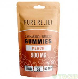 CBD Peach Gummies