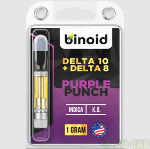 DELTA 10 THC VAPE CARTRIDGE - PURPLE PUNCH