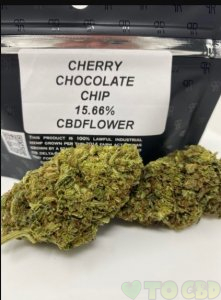 Cherry Chocolate Chip CBD Flower- 3.5G