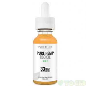Full-Spectrum Mint CBD Oil 1000mg