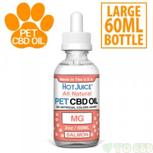 Salmon Flavored CBD Oil For Pets
