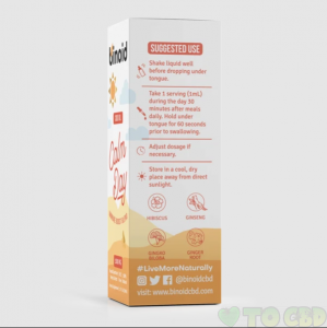 BINOID CALM DAY CBD OIL - IMMUNE BOOST