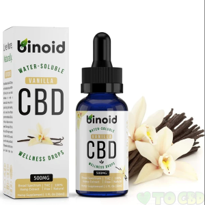 WATER-SOLUBLE CBD DROPS - VANILLA
