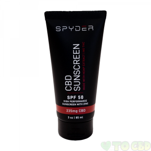 Spyder SPF 50 CBD Sunscreen