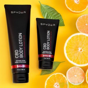 Spyder Soothing CBD Body Lotion