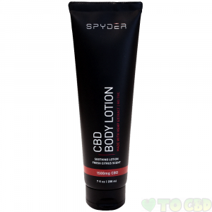 Spyder Soothing CBD Body Lotion