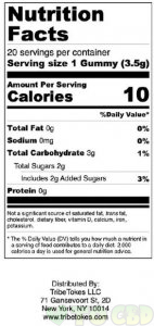 CBD Gummy Bears  Healthy, Organic, All Natural  500MG Per Box