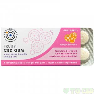 10mg CBD Gum | 3 Flavors