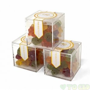 3-Pack CBD Gummy Bears  Healthy, Organic, All Natural (Save $30)