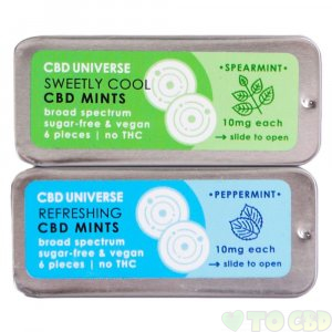 10mg CBD Mints | 2 Flavors