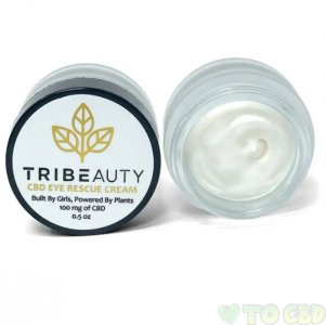 CBD Hemp-Infused Eye Cream  Reduces Wrinkles & Puffiness
