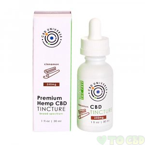 Broad Spectrum Cinnamon CBD Tincture