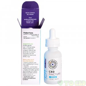 CBD Isolate Tincture | Natural