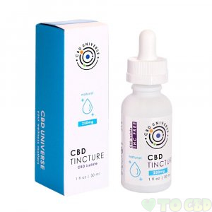 CBD Isolate Tincture | Natural