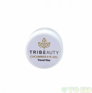 Travel Size CBD Eye Gel  Cucumber & Peptides  Tightens and Cools