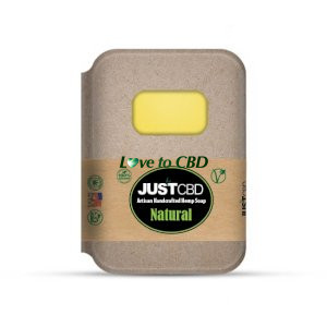 JustCBD Hemp Soap Natural 