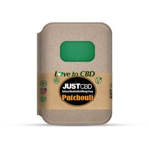 JustCBD Hemp Soap Patchouli
