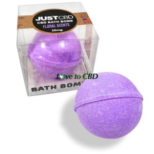 JustCBD Bath Bomb Floral Scents 
