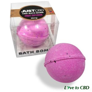 JustCBD Bath Bomb Fruit Explosion
