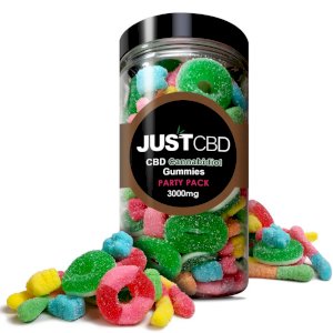 JustCBD Gummies Party Pack 3000mg Jar