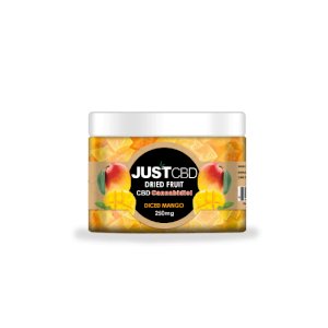 JustCBD Dried Fruit 250mg Mango