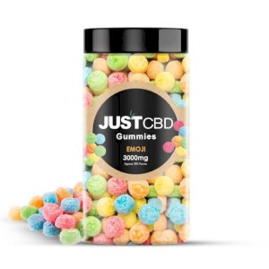 JustCBD Gummies Emoji 3000mg Jar