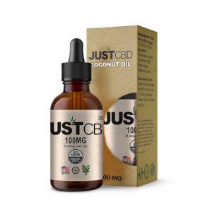 JustCBD Coconut Oil Tincture 100mg
