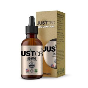 JustCBD Coconut Oil Tincture 550mg