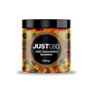 JustCBD Gummies Clear Bears 750mg Jar 