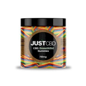 JustCBD Gummies Rainbow Ribbons 750mg Jar