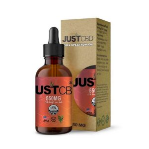 JustCBD Full Spectrum CBD Oil 550mg