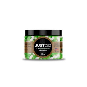 JustCBD Gummies Apple Rings 500mg Jar