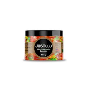 JustCBD Gummies Worms 500mg Jar