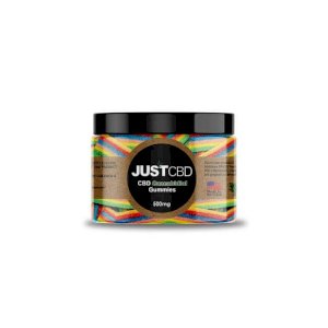 JustCBD Gummies Rainbow Ribbons 500mg Jar