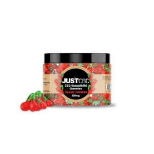 JustCBD Gummies Cherries 500mg Jar